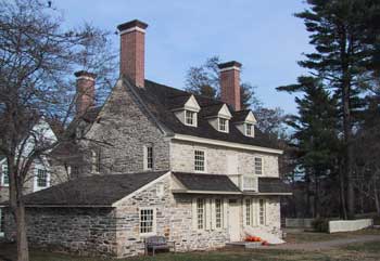 18th-century three-story stone house