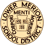 Lower Merion School District seal: latin Corpori Menti Moribus, Veritas