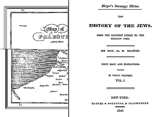 title page: The History of the Jews
