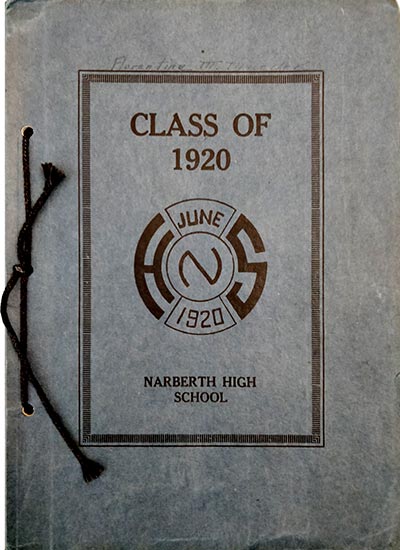 Narberth High School 1920
