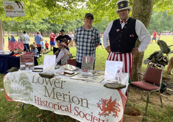 Lower Merion Historical Society at the Fourth of July Celebration, Bala Cynwyd Park
