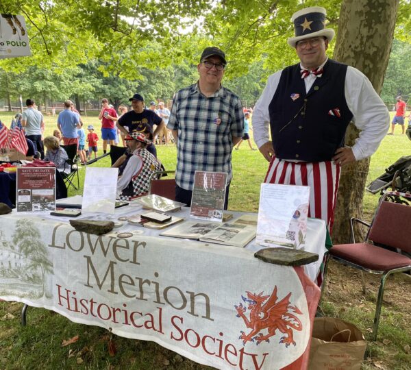 Lower Merion Historical Society at the Fourth of July Celebration, Bala Cynwyd Park